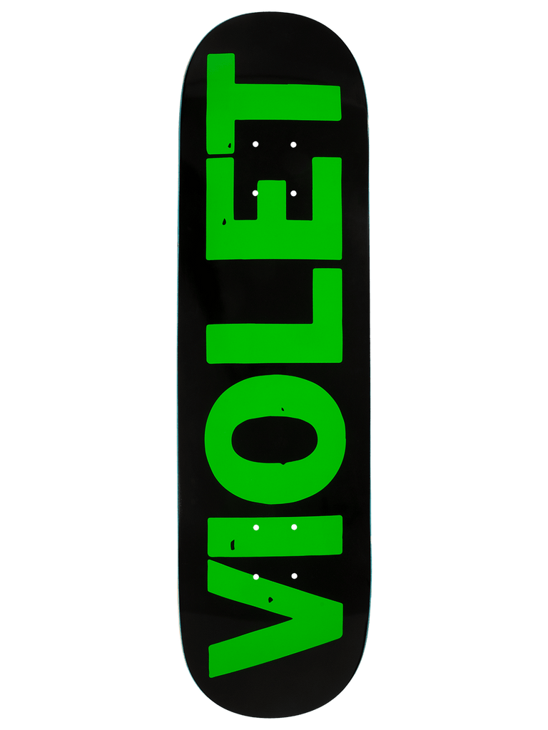 VIOLET CREW DECK　8インチ VIOLET Crew Deck - Black / Green