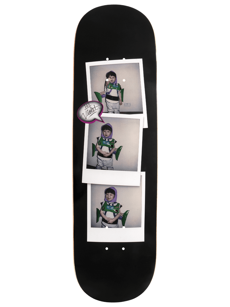 VIOLET skate デッキのみ VIOLET-X-MTN-POLAROID-DECK-