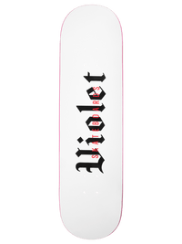 Straight Up, a Violet Skateboards Deck