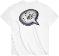 SPEECH BUBBLE TEE WHITE