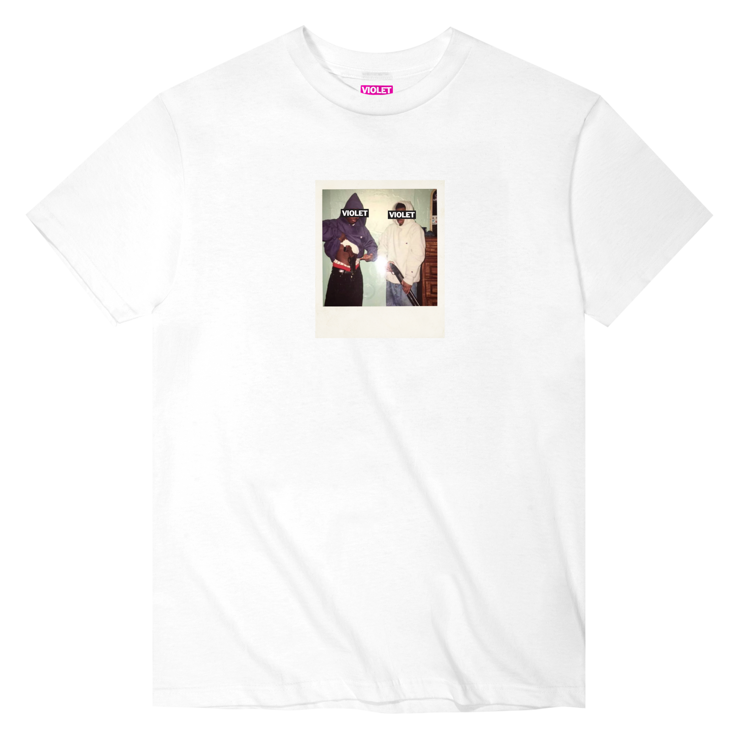 GANGSTER POLAROID WHITE