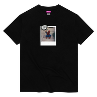 SPIDERMAN POLAROID T-SHIRT BLACK