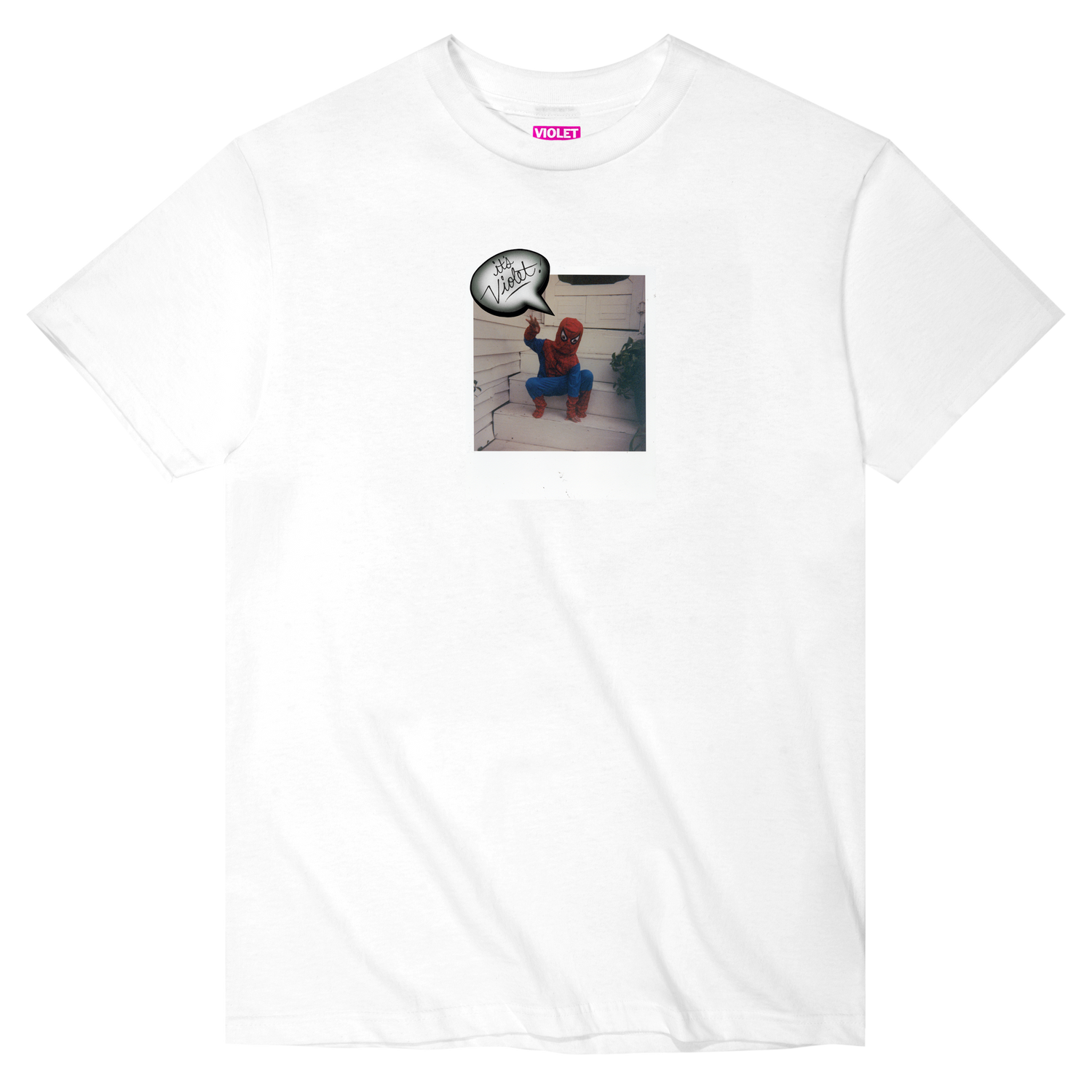 SPIDERMAN POLAROID T-SHIRT WHITE