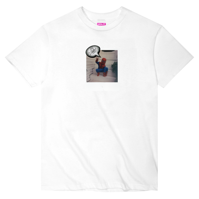 SPIDERMAN POLAROID T-SHIRT WHITE