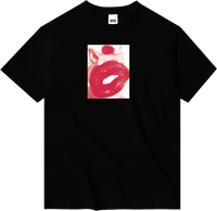KISS (LIPS TEAM SHIRT) BLACK