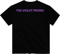 THE VIOLET PROMO TEE BLACK