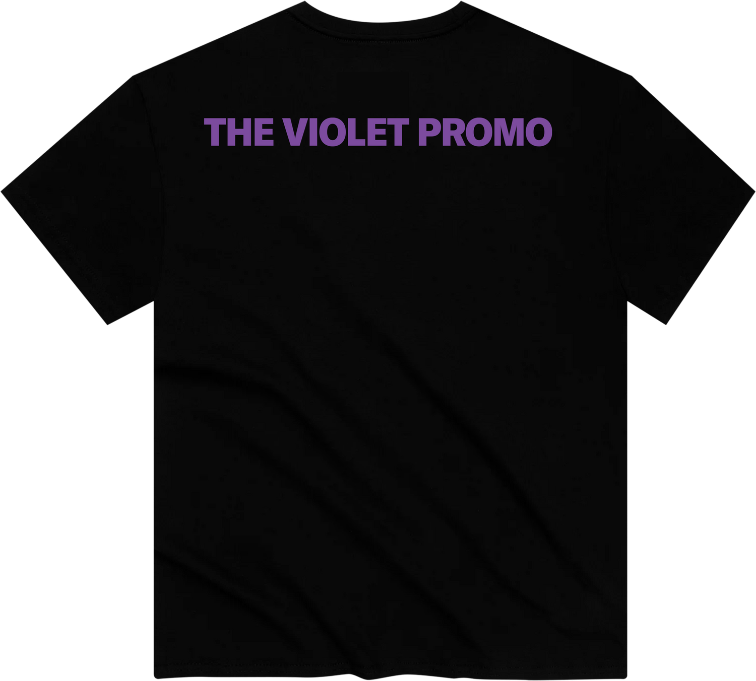 THE VIOLET PROMO TEE BLACK