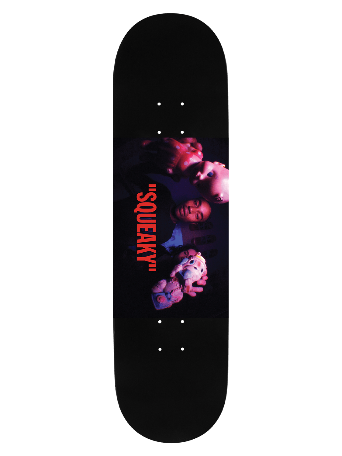 "SQUEAKY" DECK BLACK (PRESALE)