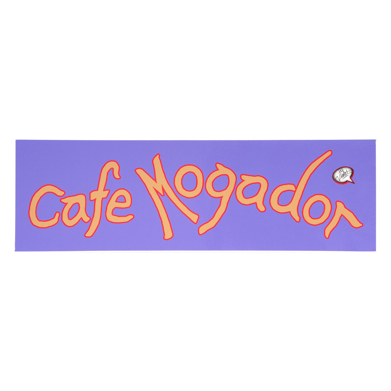 Cafe Mogador x Violet Deck