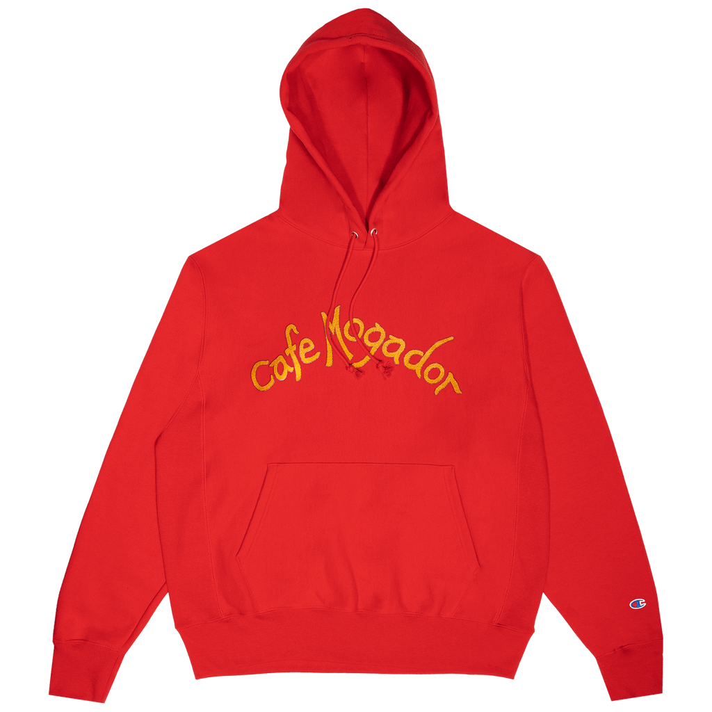 Cafe Mogador x Violet Hoodie - Red – VIOLET