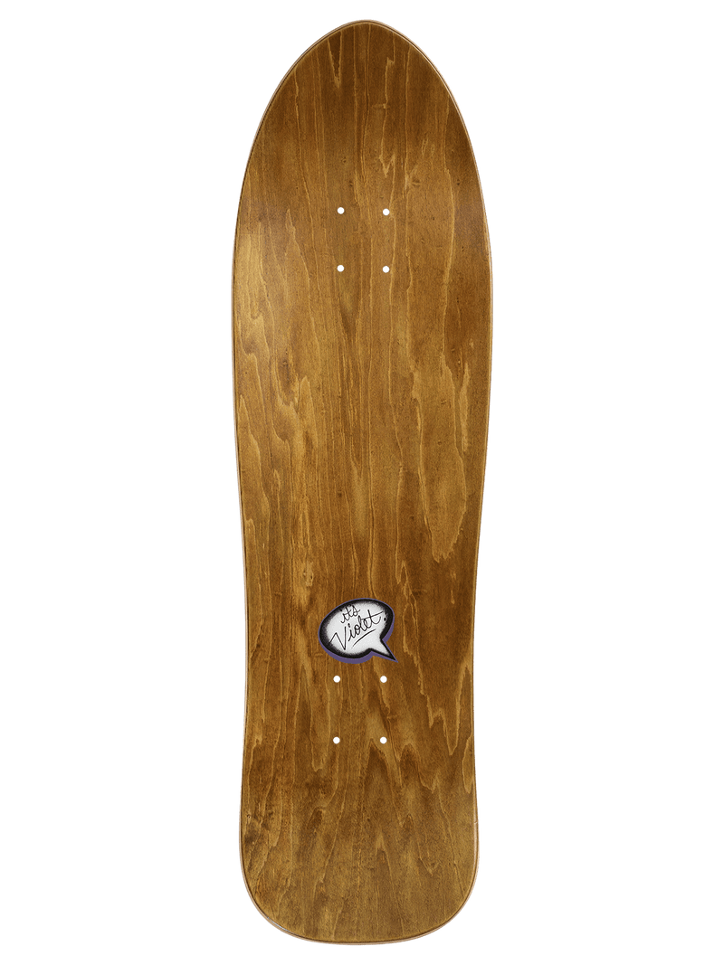 Violet Block Team Shaped Deck