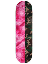 Pink Fur and Camo Deck