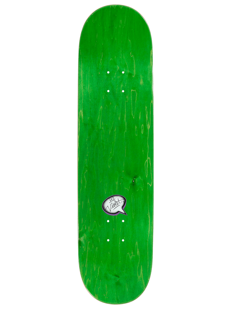 VIOLET Crew Deck - Black / Green VIOLET Crew Deck - Black / Green