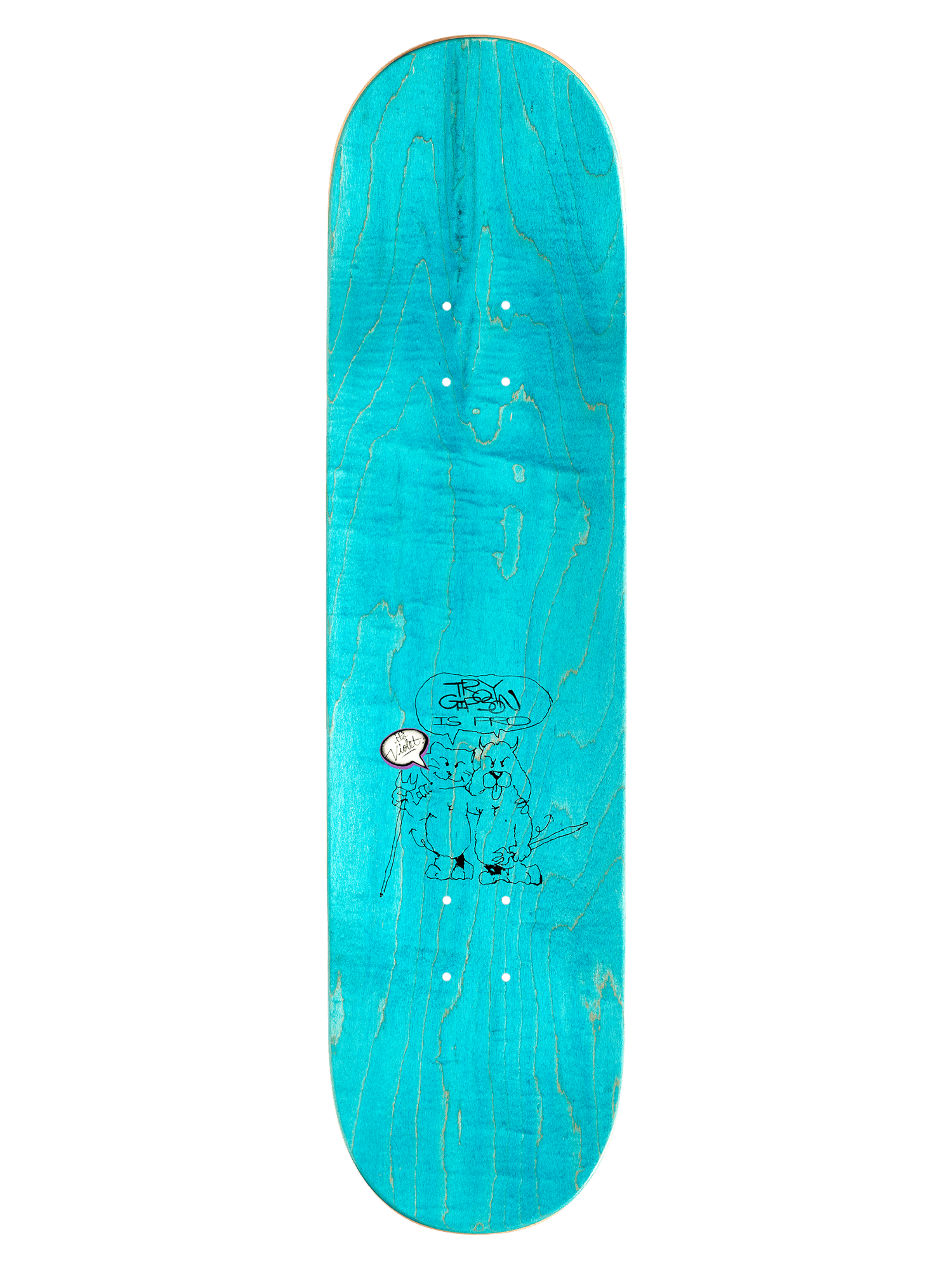 Troy Gipson Pro - Flag Board 2 – VIOLET