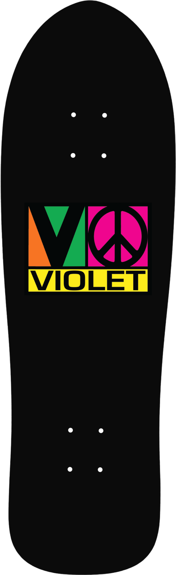 Violet Block Team Shaped Deck