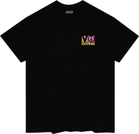 Violet Block Team T-Shirt BLACK