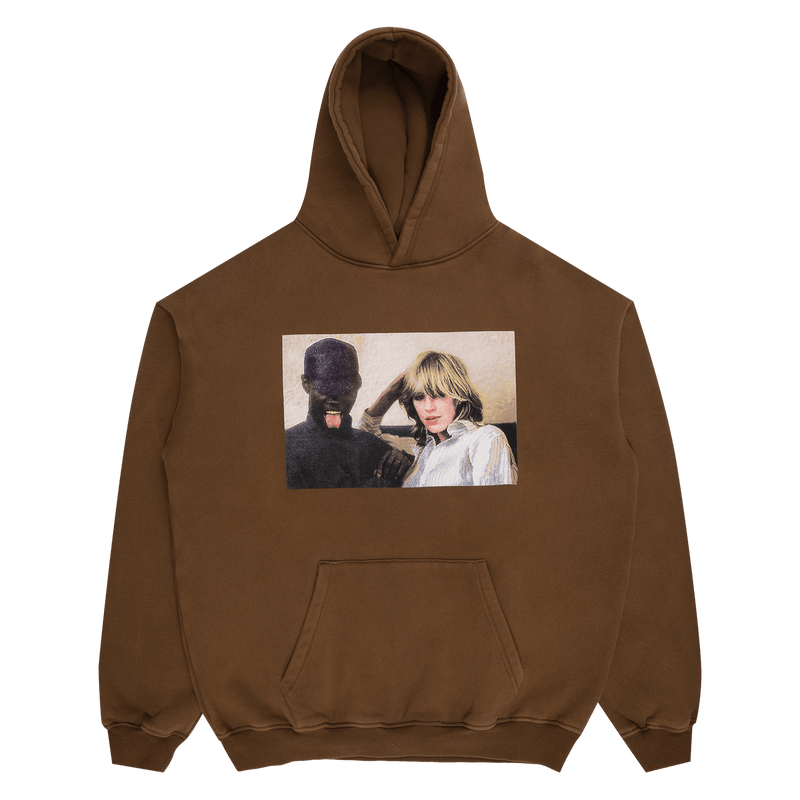 On A Violet High Hoodie