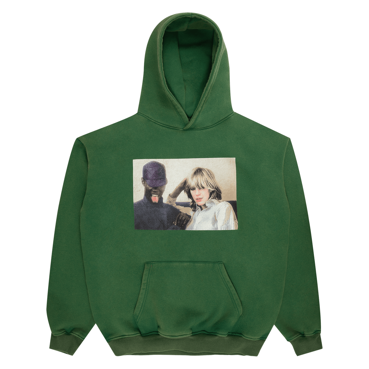 On A Violet High Hoodie