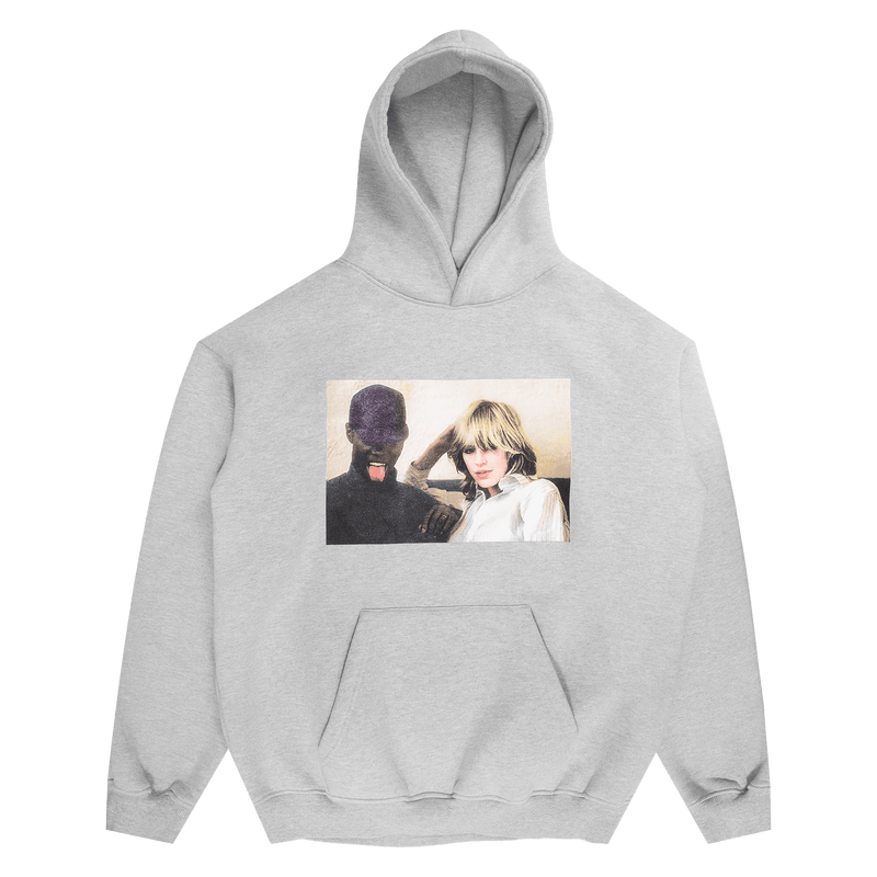 On A Violet High Hoodie