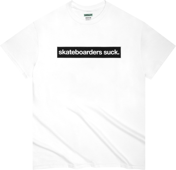 But We're Cooler Than Everyone Else T-Shirt WHITE
