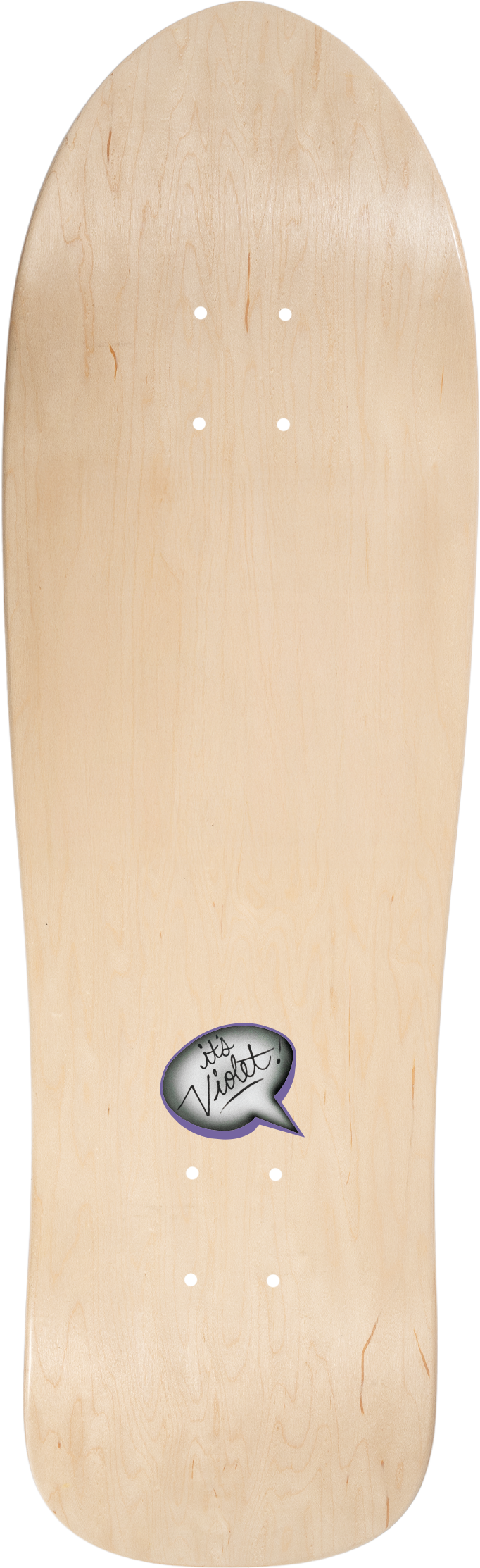 Violet Block Team Shaped Deck