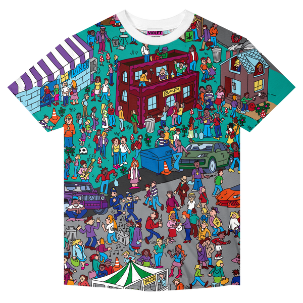 "WHERE'S KADER?"  ALL-OVER T-SHIRT