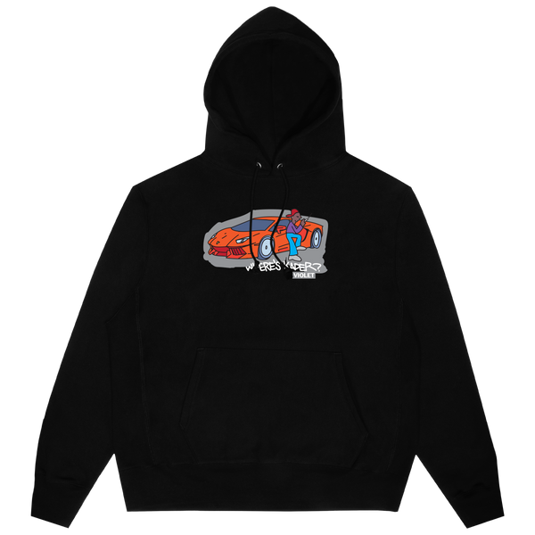 "WHERE'S KADER?" HOODIE BLACK