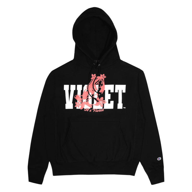 Flower top girl hoodie