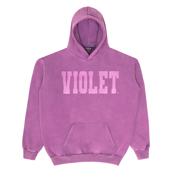 David Enth x Violet Logo Hoodie Purple VIOLET